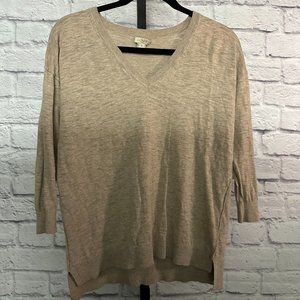 Jcrew v-neck sweater